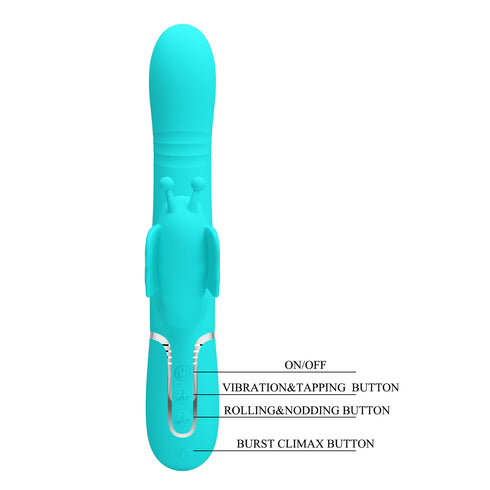 4-in-1 Air Pulse Rabbit Vibrator